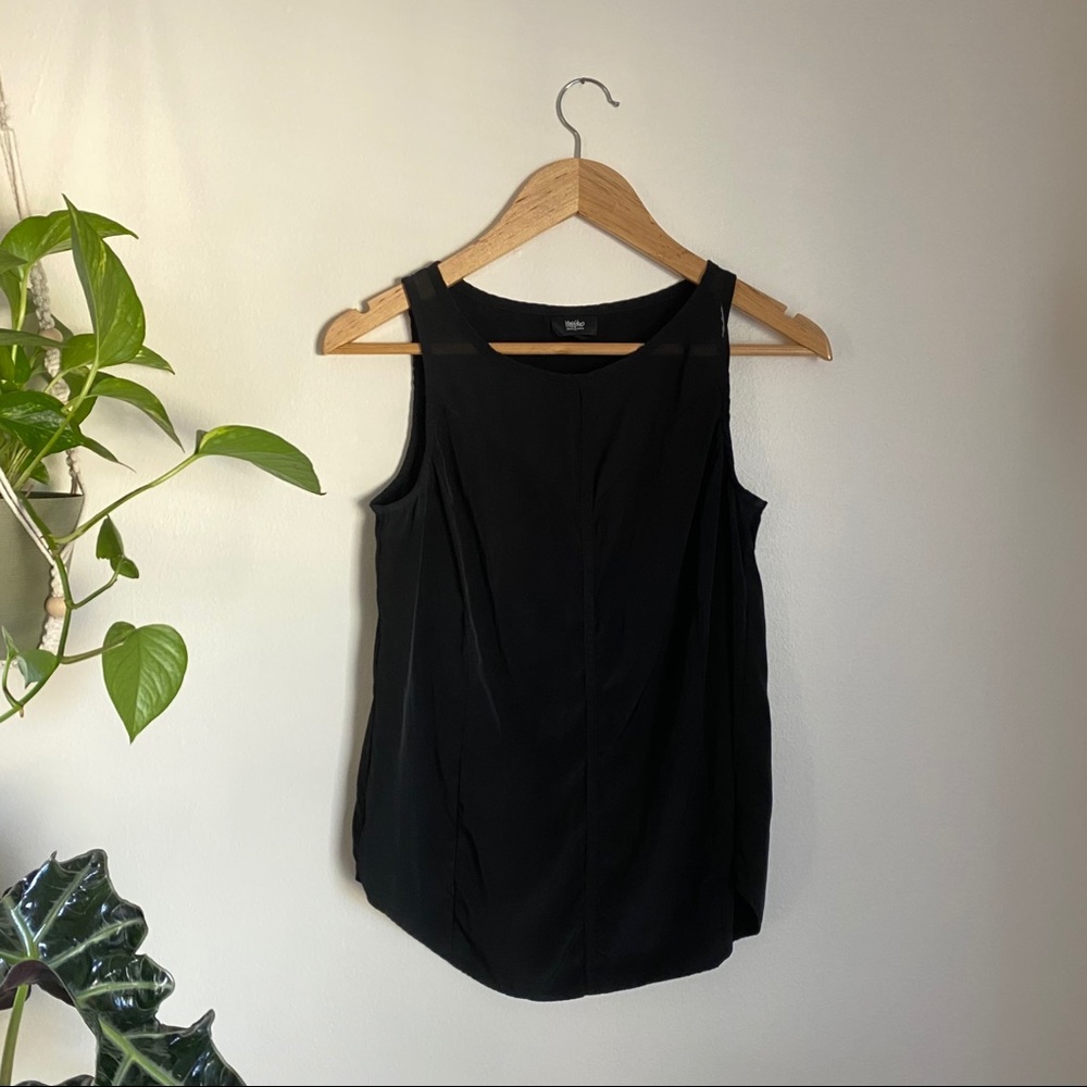 sheer detailed blouse